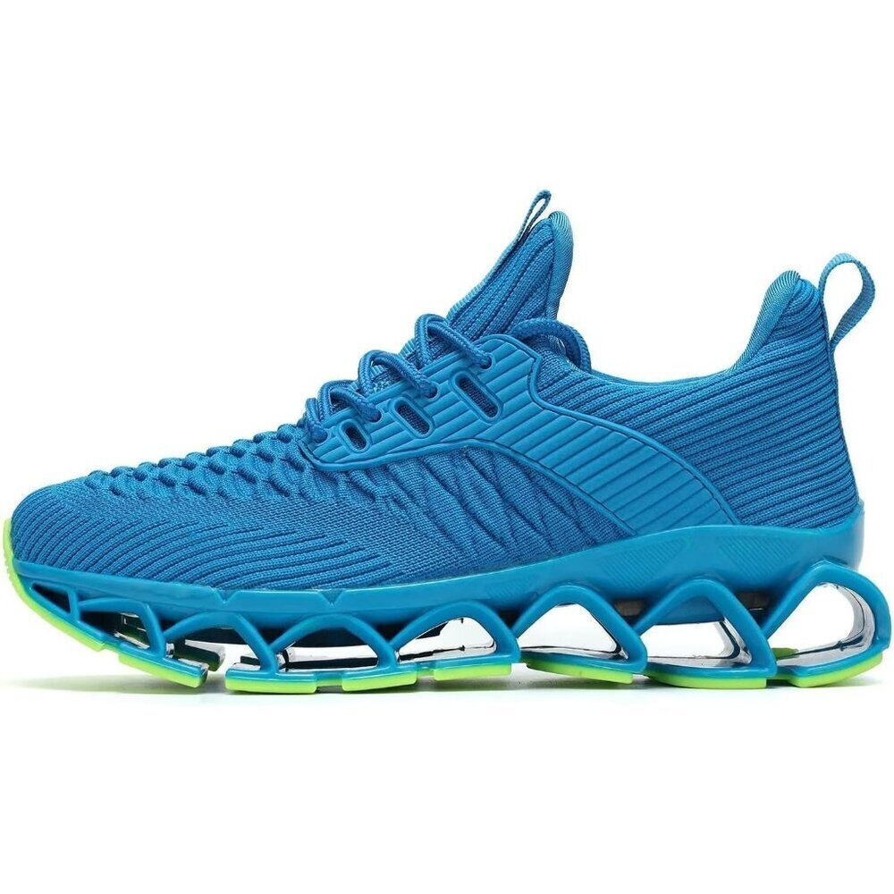 Women's Slip-On Walking & Running Shoes - Blade Tennis Sneakers, Non-Slip - Picture 4 of 8